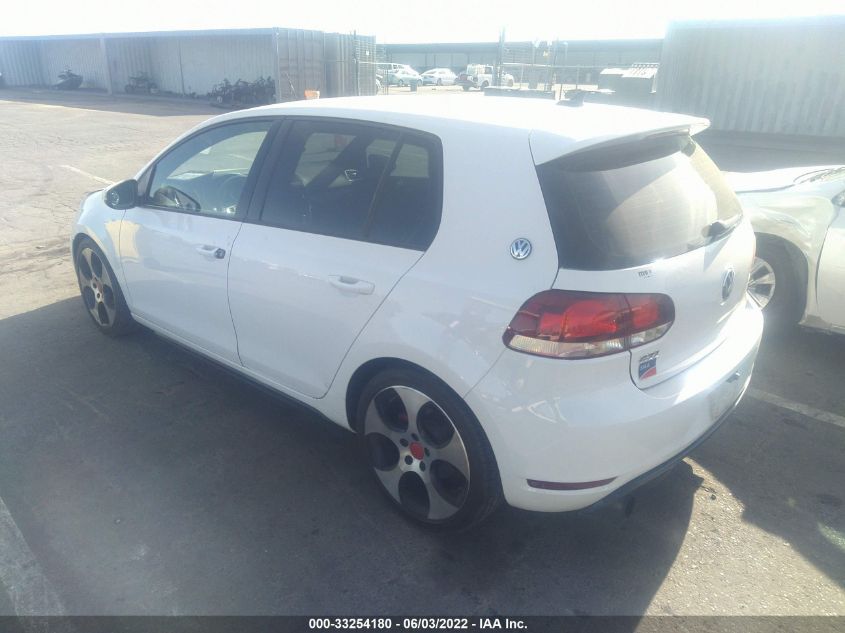2013 VOLKSWAGEN GTI WVWHD7AJ9DW122494