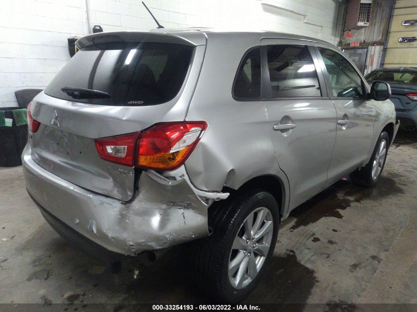 2015 MITSUBISHI OUTLANDER SPORT ES 4A4AR3AU4FE058419