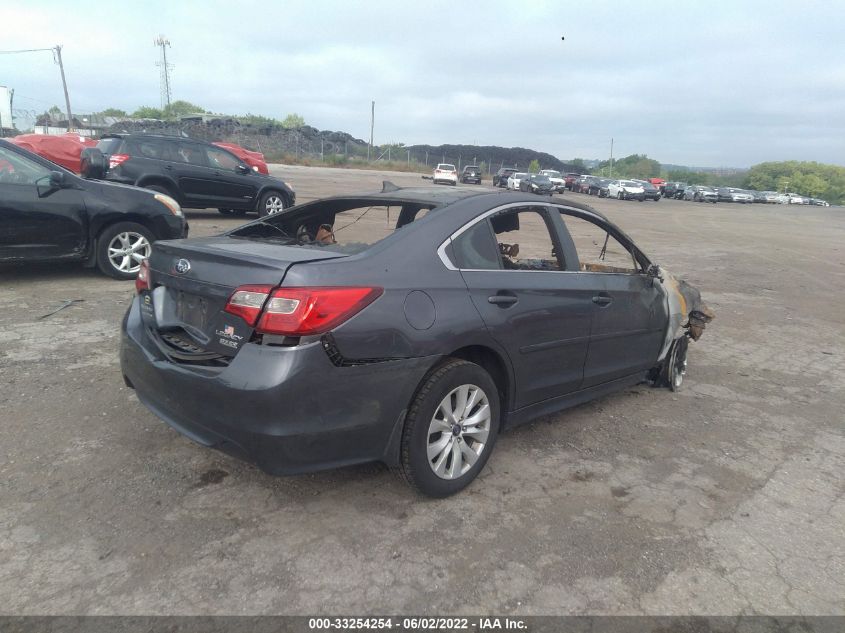 2016 SUBARU LEGACY 2.5I PREMIUM 4S3BNAE61G3011613