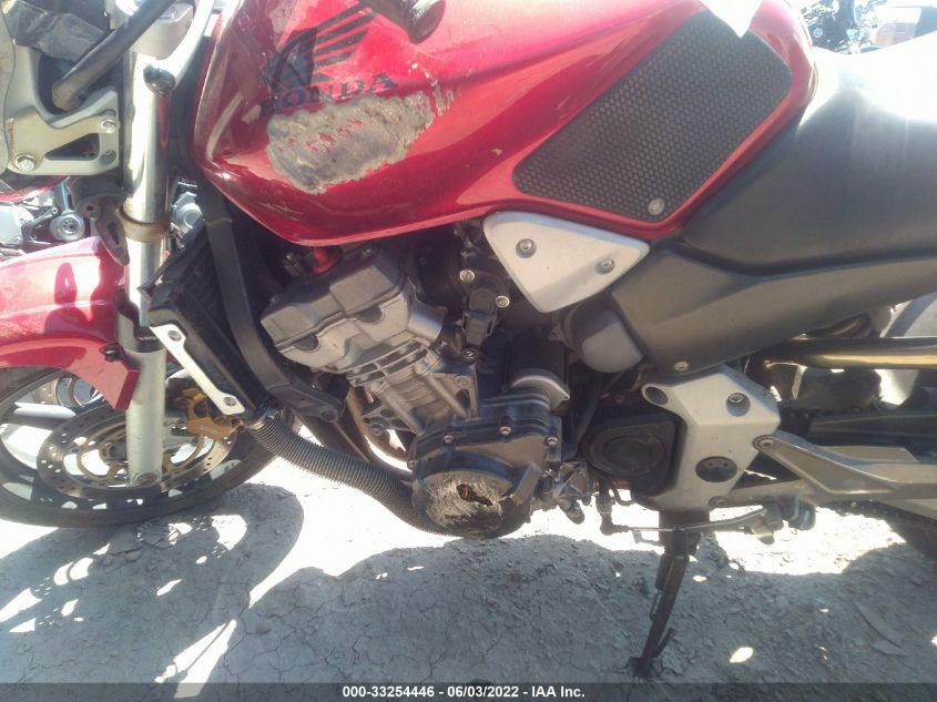 2007 HONDA CB900 F JH2SC480X7M500687