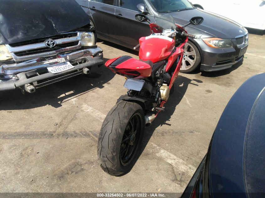 2016 DUCATI SUPERBIKE 1299 PANIGALE/S ZDM14BYW7GB004790