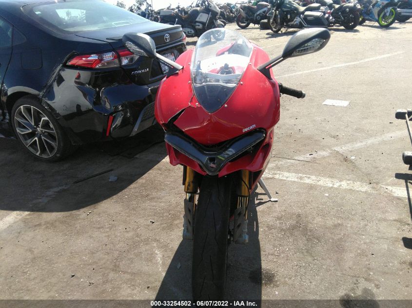 2016 DUCATI SUPERBIKE 1299 PANIGALE/S ZDM14BYW7GB004790