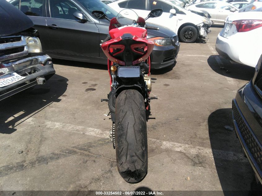 2016 DUCATI SUPERBIKE 1299 PANIGALE/S ZDM14BYW7GB004790