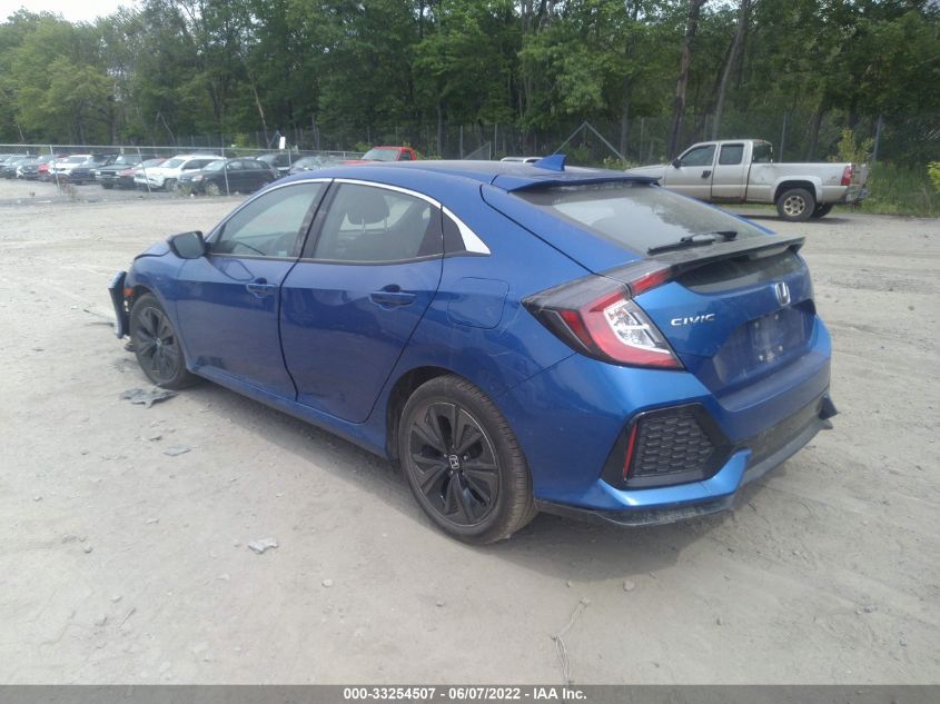 2019 HONDA CIVIC HATCHBACK EX SHHFK7H68KU403071