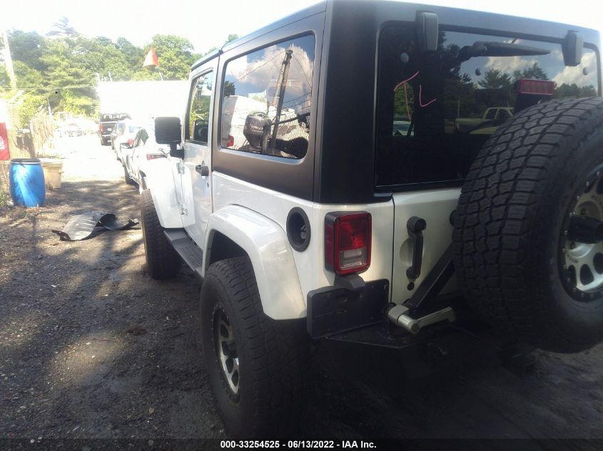 2015 JEEP WRANGLER SAHARA 1C4AJWBG4FL772135