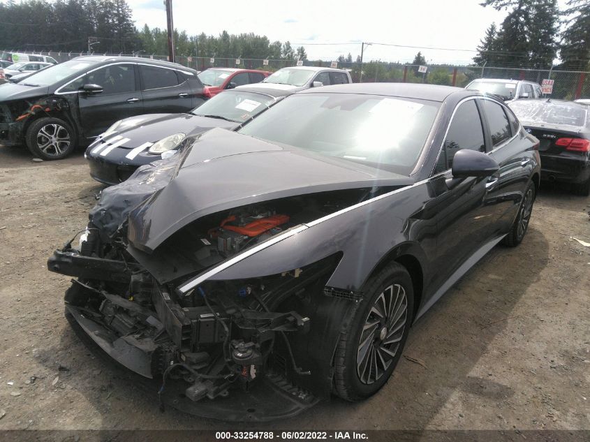 2020 HYUNDAI SONATA HYBRID LIMITED KMHL54JJ2LA010343