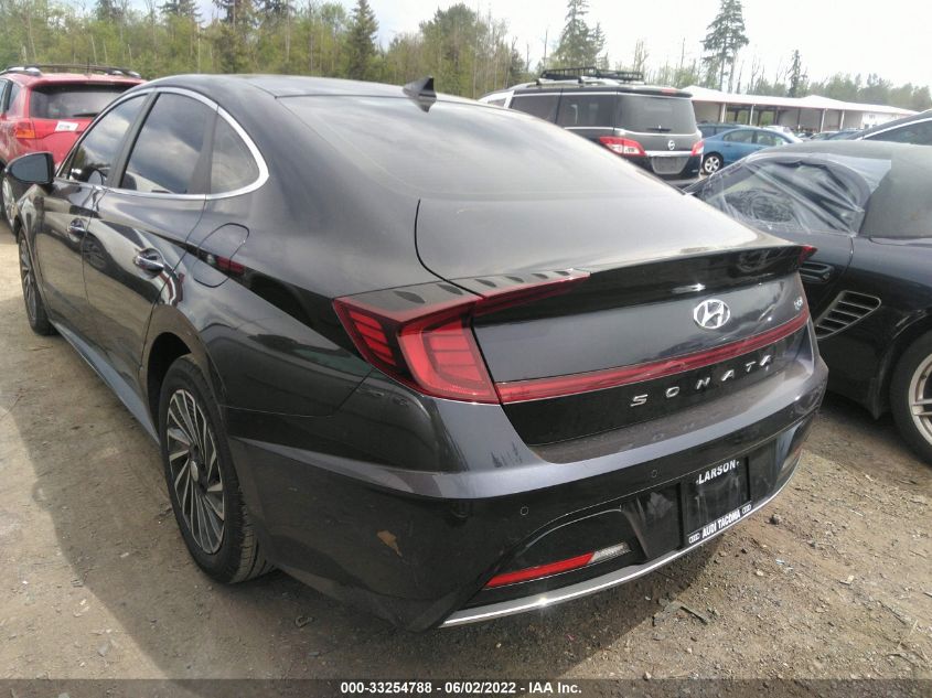 2020 HYUNDAI SONATA HYBRID LIMITED KMHL54JJ2LA010343