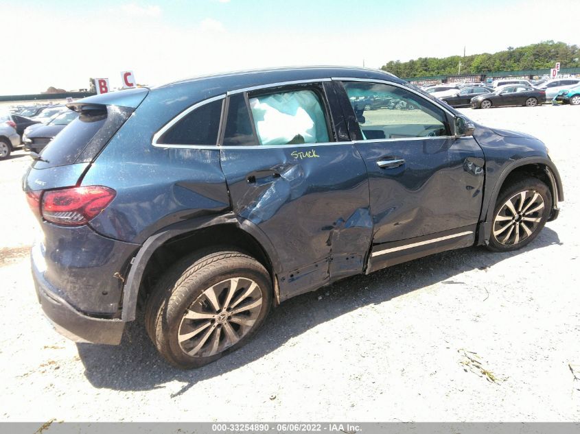 2022 MERCEDES-BENZ GLA GLA 250 W1N4N4HB7NJ377516