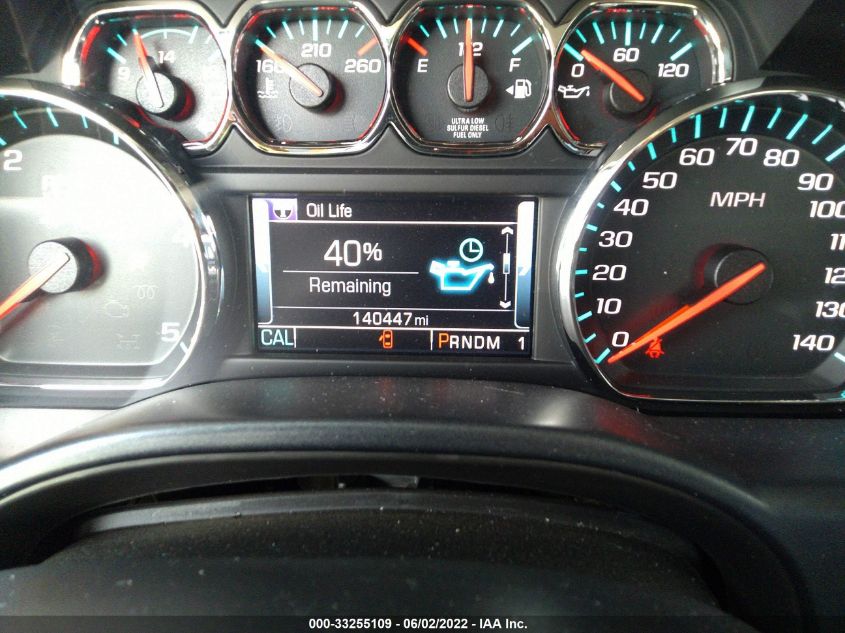 2016 CHEVROLET SILVERADO 2500HD LTZ 1GC1KWE8XGF134022