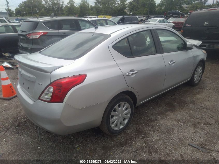 2019 NISSAN VERSA SEDAN SV 3N1CN7AP4KL847101