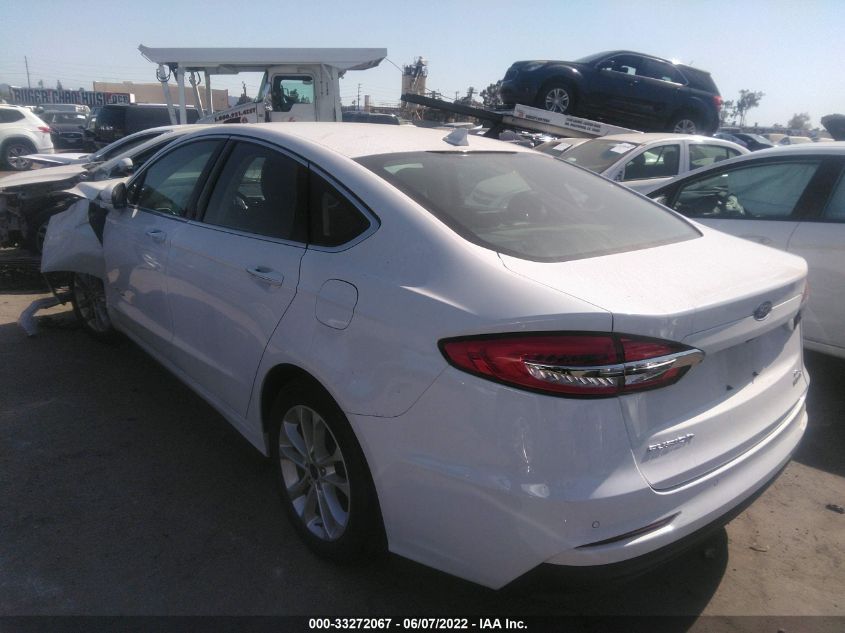 2019 FORD FUSION HYBRID SEL 3FA6P0MU5KR174612
