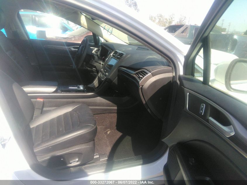 2019 FORD FUSION HYBRID SEL 3FA6P0MU5KR174612