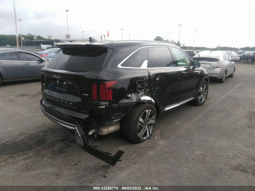 2022 KIA SORENTO PLUG-IN HYBRID SX PRESTIGE KNDRMDLH0N5066501