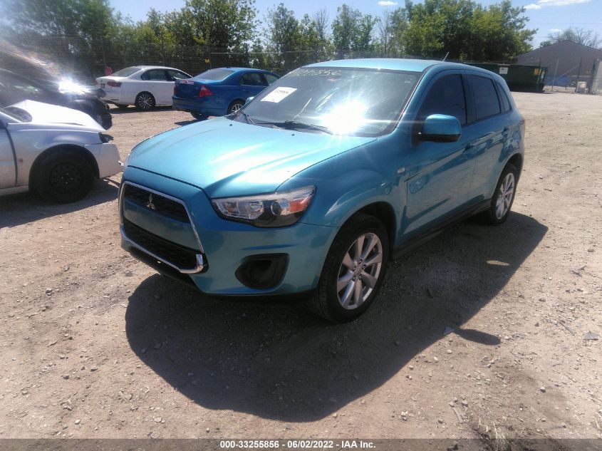 2013 MITSUBISHI OUTLANDER SPORT ES 4A4AR3AU6DE002141