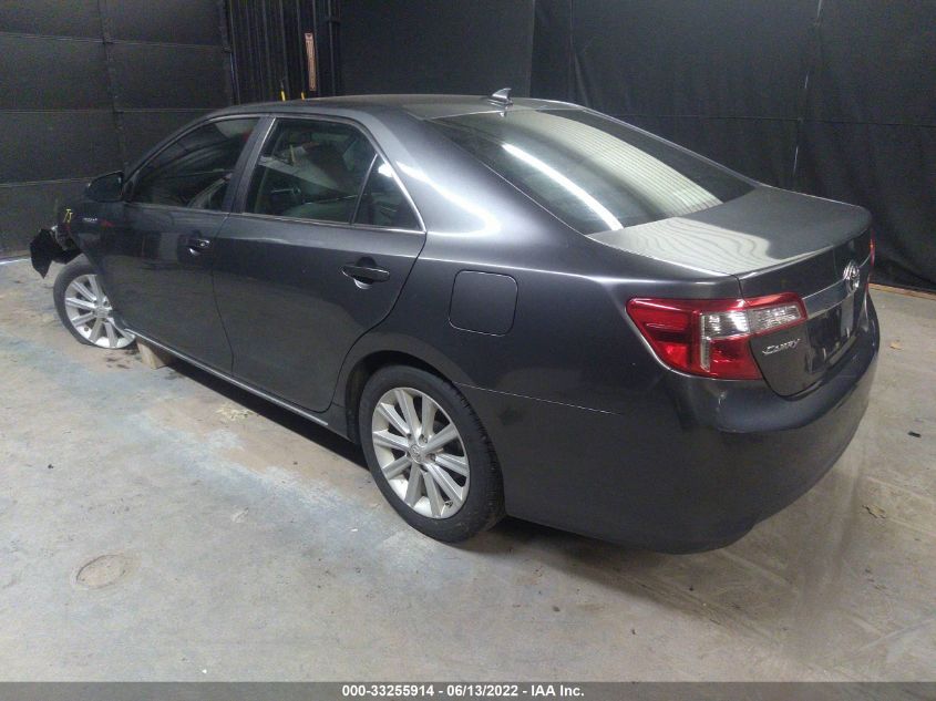2013 TOYOTA CAMRY HYBRID XLE 4T1BD1FK1DU063842