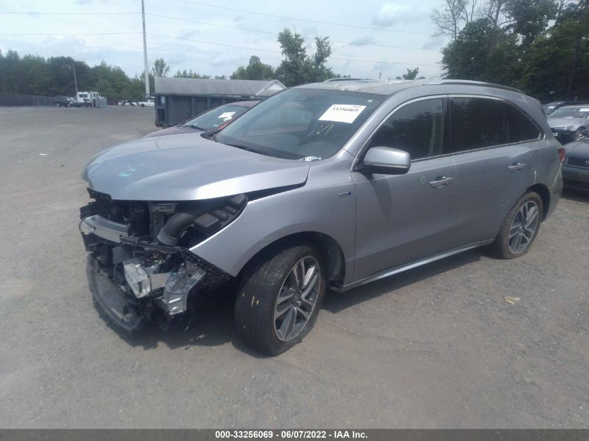 2017 ACURA MDX SPORT HYBRID W 5FRYD7H72HB000255