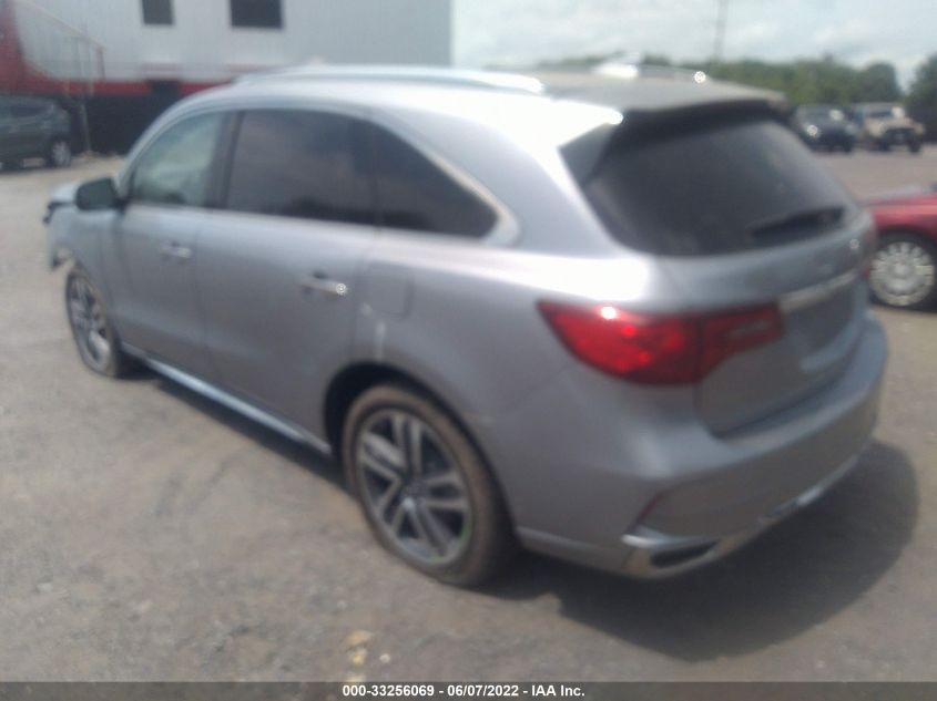 2017 ACURA MDX SPORT HYBRID W 5FRYD7H72HB000255