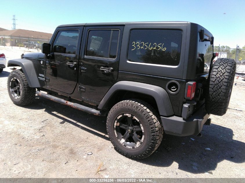 2014 JEEP WRANGLER UNLIMITED SPORT 1C4BJWDG4EL176524