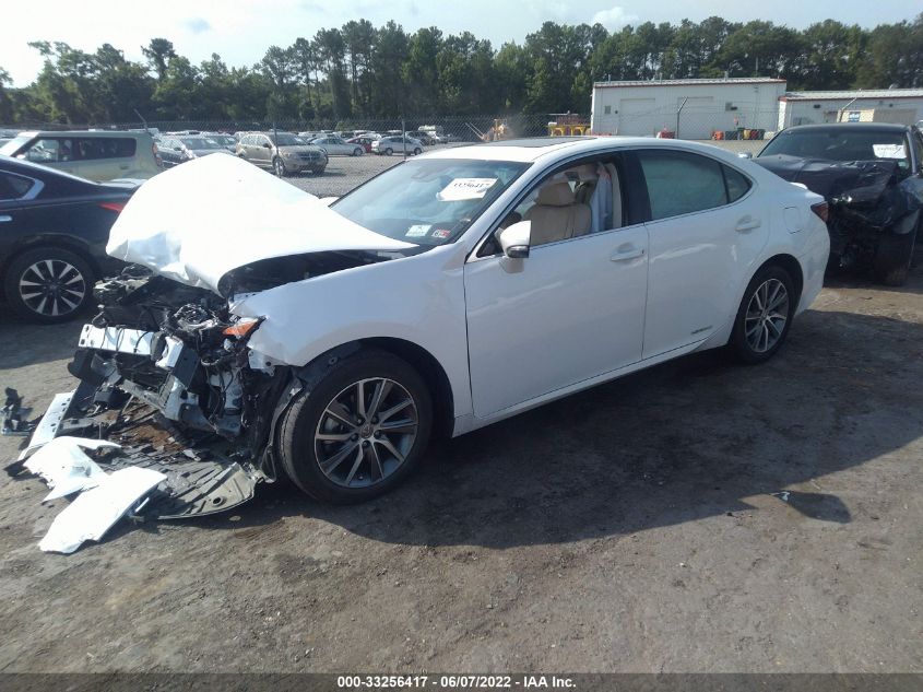 2016 LEXUS ES 300H HYBRID JTHBW1GG9G2103608