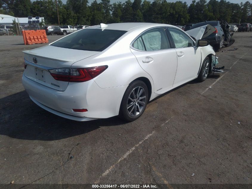 2016 LEXUS ES 300H HYBRID JTHBW1GG9G2103608