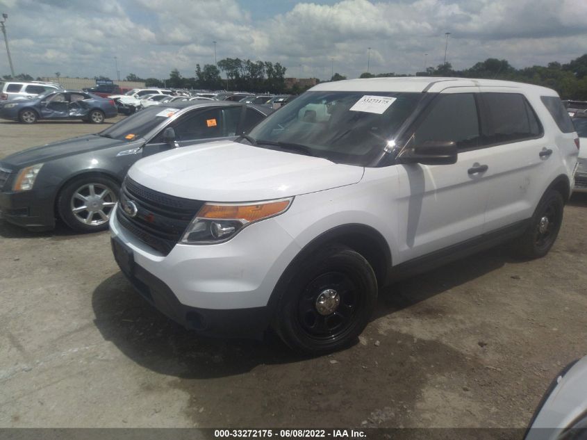 2015 FORD UTILITY POLICE 1FM5K8ARXFGB13378