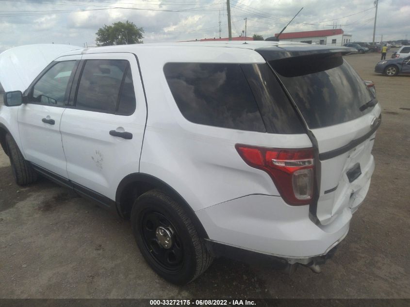 2015 FORD UTILITY POLICE 1FM5K8ARXFGB13378
