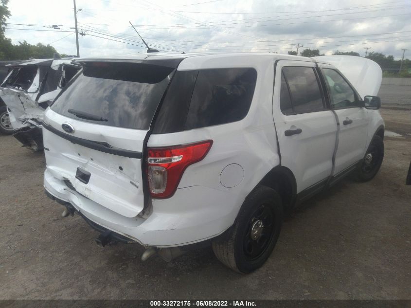 2015 FORD UTILITY POLICE 1FM5K8ARXFGB13378