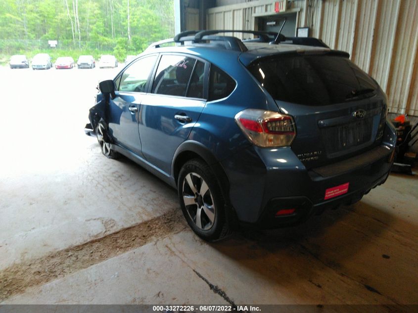 2014 SUBARU XV CROSSTREK HYBRID JF2GPBCC5EH334482
