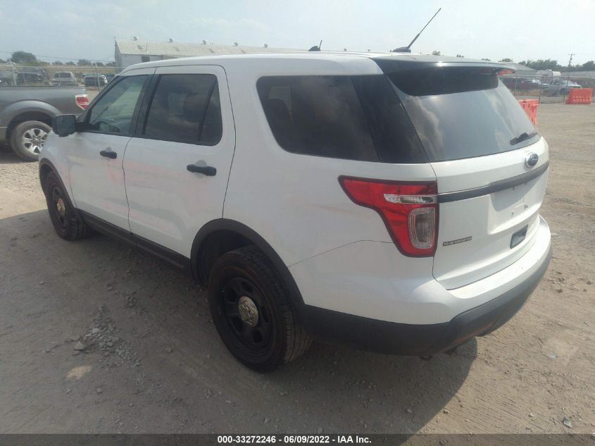 2013 FORD UTILITY POLICE 1FM5K8AR5DGB90463