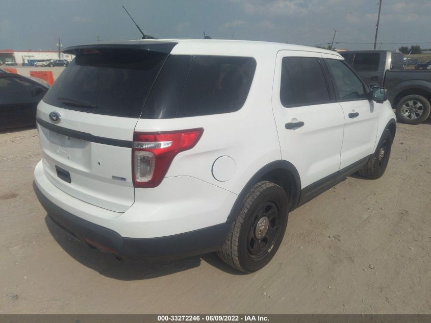 2013 FORD UTILITY POLICE 1FM5K8AR5DGB90463