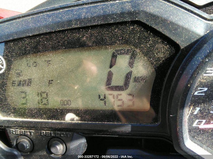2011 YAMAHA FZ6 R JYARJ18EXBA006407