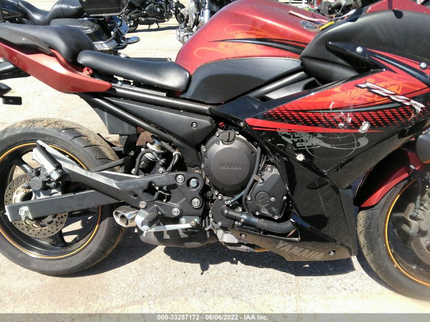 2011 YAMAHA FZ6 R JYARJ18EXBA006407