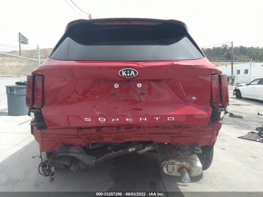 2021 KIA SORENTO HYBRID S KNDRG4LG2M5033402
