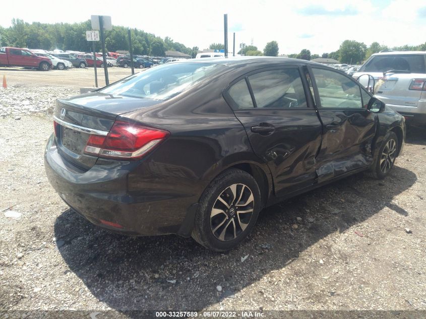 2013 HONDA CIVIC SDN EX 19XFB2F81DE022034