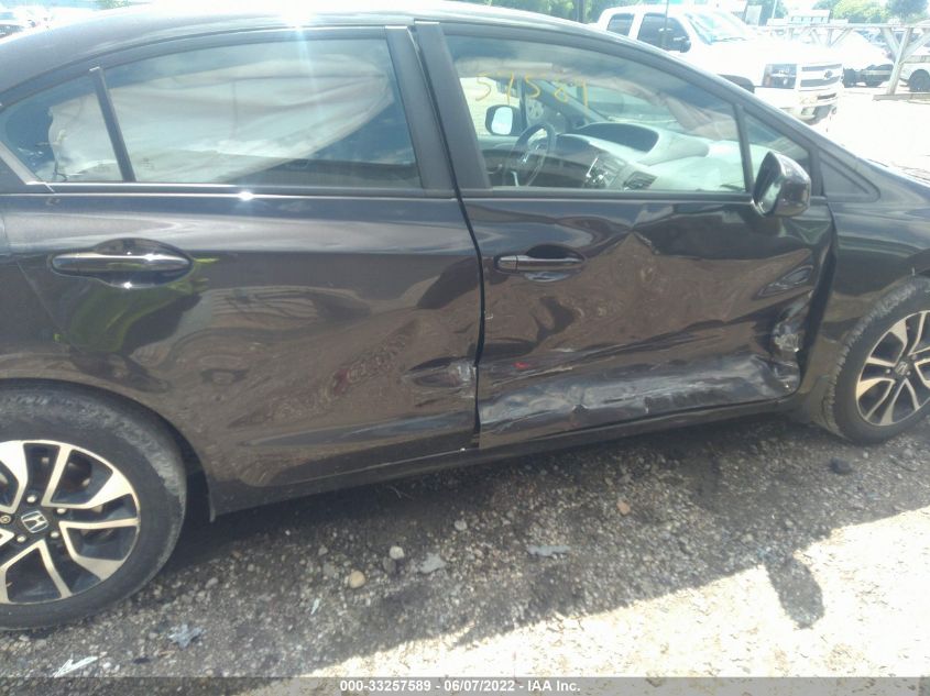 2013 HONDA CIVIC SDN EX 19XFB2F81DE022034