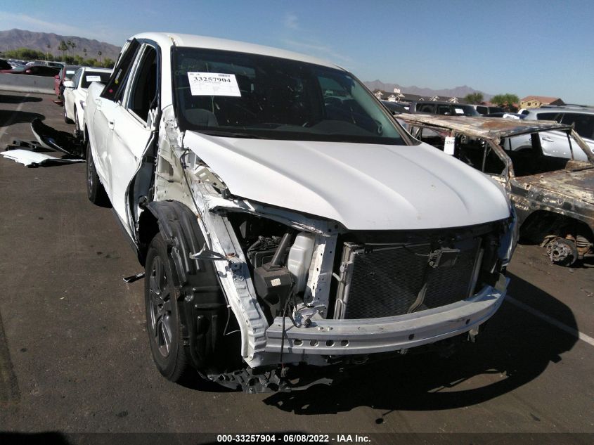 2020 HONDA RIDGELINE SPORT 5FPYK2F10LB000411