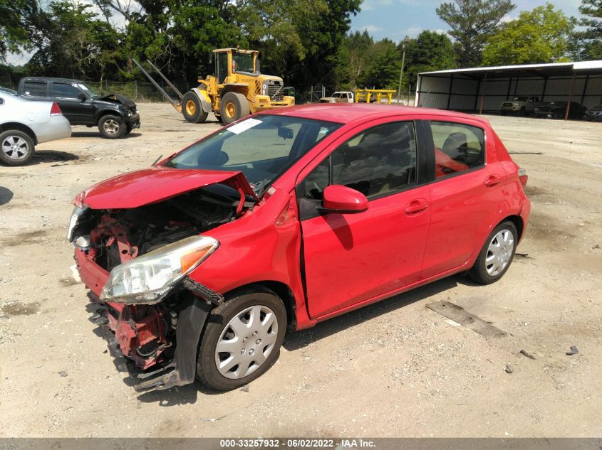 2013 TOYOTA YARIS L/LE/SE JTDKTUD33DD547712