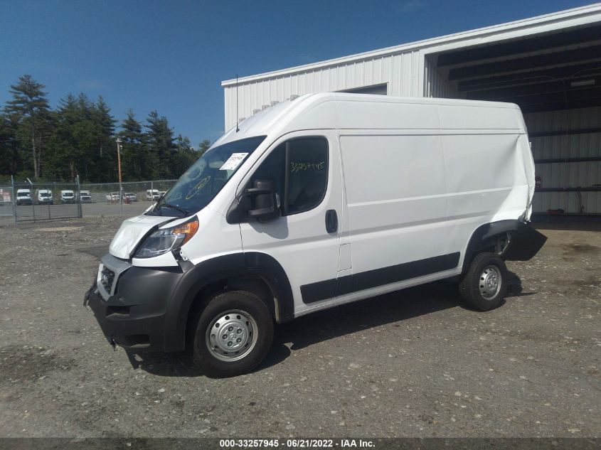 2021 RAM PROMASTER CARGO VAN 3C6LRVCG4ME585596
