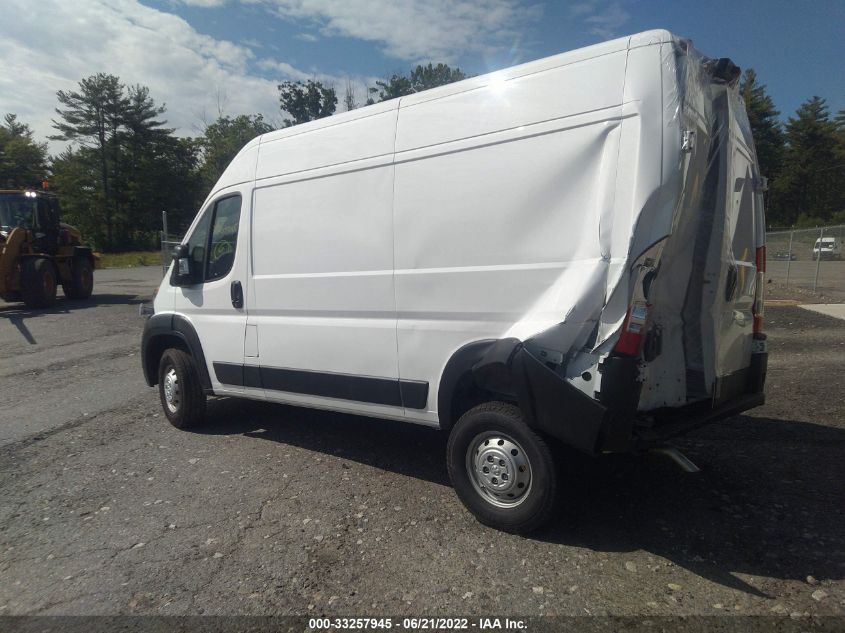2021 RAM PROMASTER CARGO VAN 3C6LRVCG4ME585596