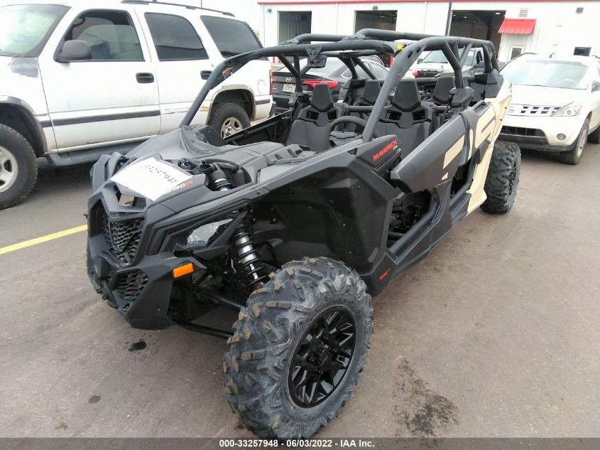 2021 CAN-AM MAVERICK X3 MAX DS TURBO R 3JBVMAW45MK000684