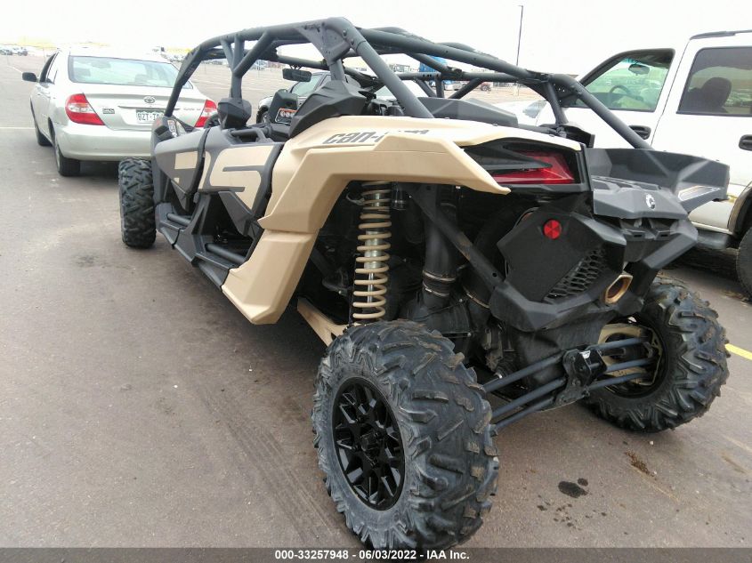 2021 CAN-AM MAVERICK X3 MAX DS TURBO R 3JBVMAW45MK000684