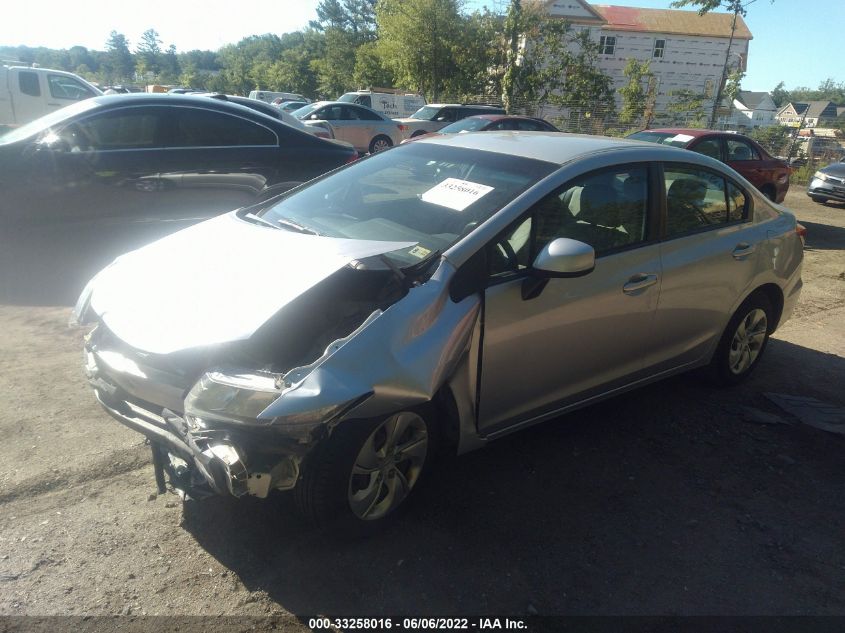 2013 HONDA CIVIC SDN LX 2HGFB2F58DH603476