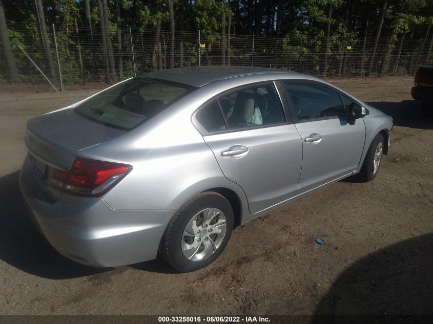 2013 HONDA CIVIC SDN LX 2HGFB2F58DH603476