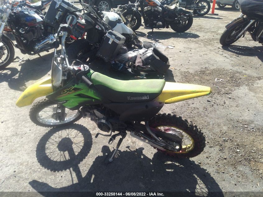 2021 KAWASAKI KLX110 C JKALXSC31MDAE8396