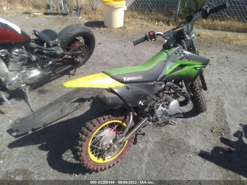 2021 KAWASAKI KLX110 C JKALXSC31MDAE8396