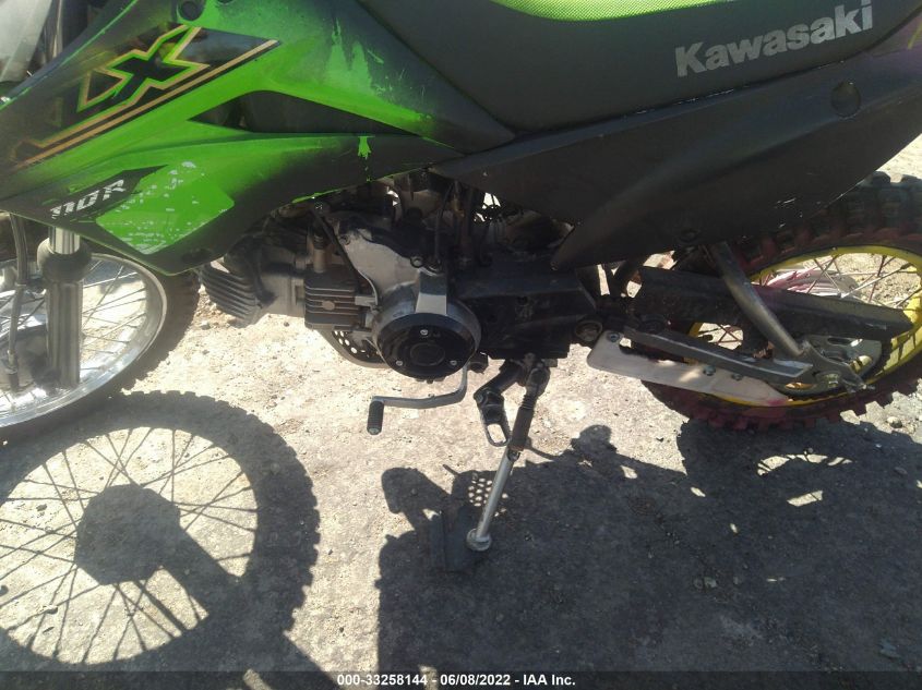 2021 KAWASAKI KLX110 C JKALXSC31MDAE8396