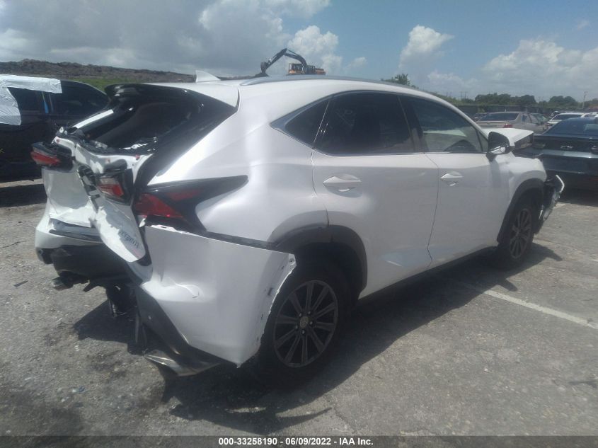 2016 LEXUS NX 200T JTJYARBZXG2027640
