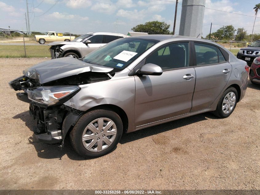 2022 KIA RIO S 3KPA24AD7NE435328