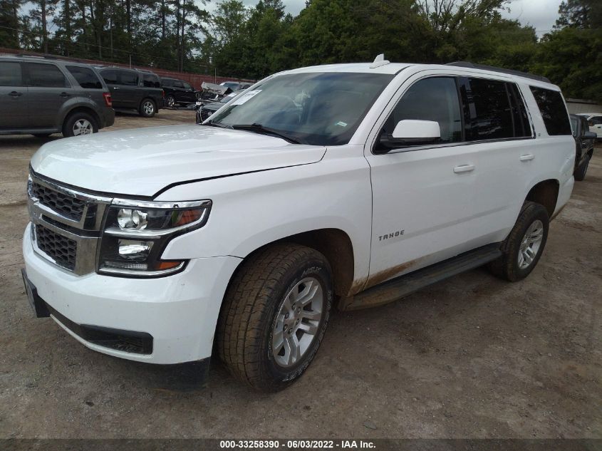2019 CHEVROLET TAHOE LT 1GNSCBKCXKR381879