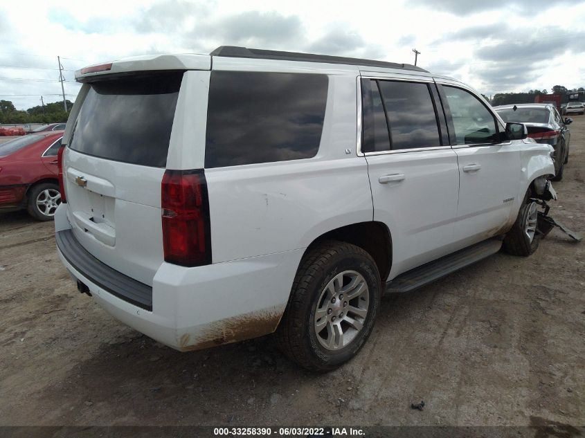 2019 CHEVROLET TAHOE LT 1GNSCBKCXKR381879